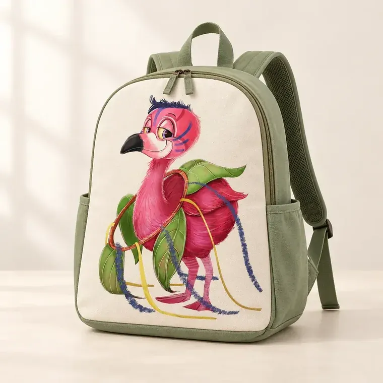 Sac à dos du flamant