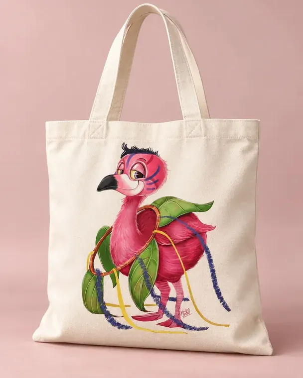 Sac fourre-tout du flamant