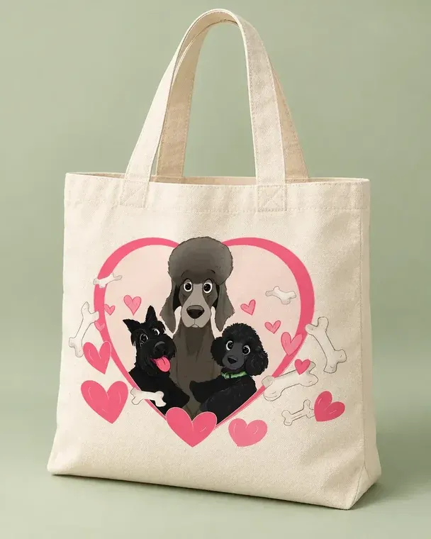 Sac illustré sur mesure