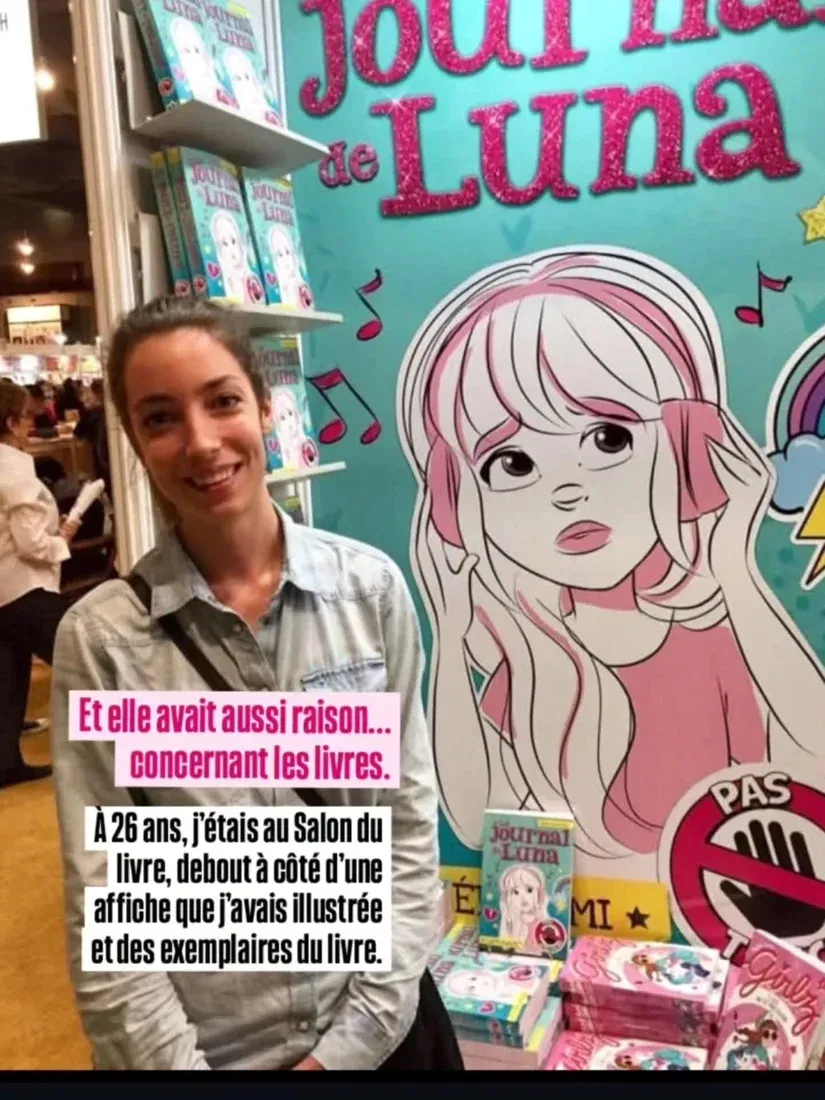 Jour de Luna, au salon du livre