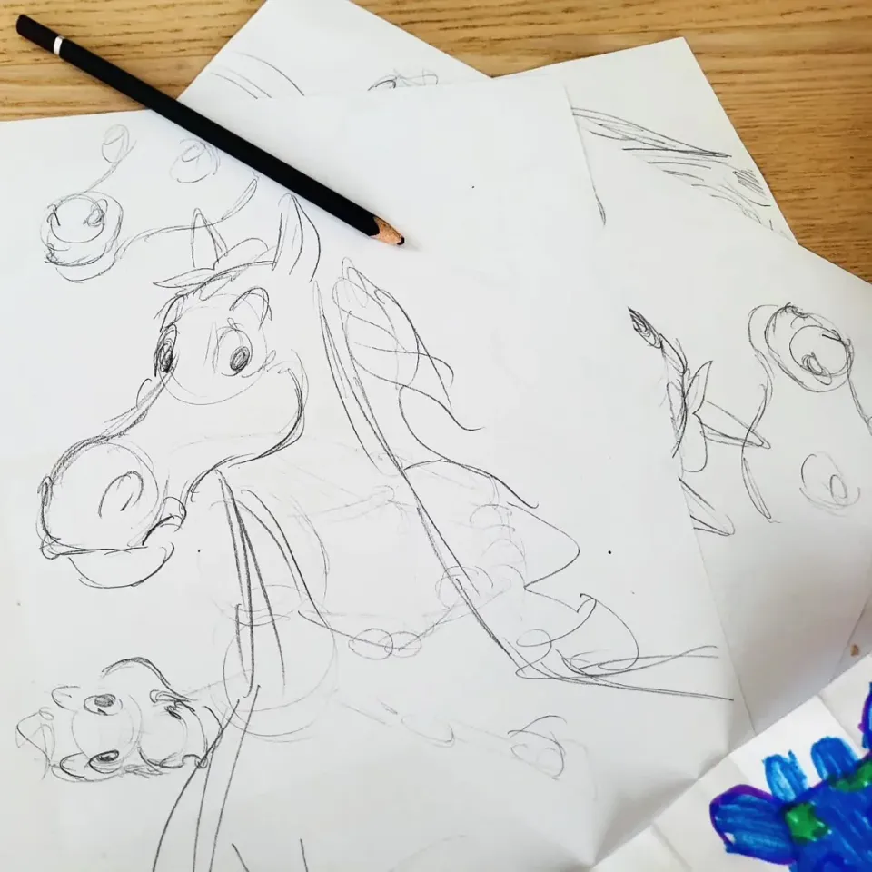 Étude de cheval