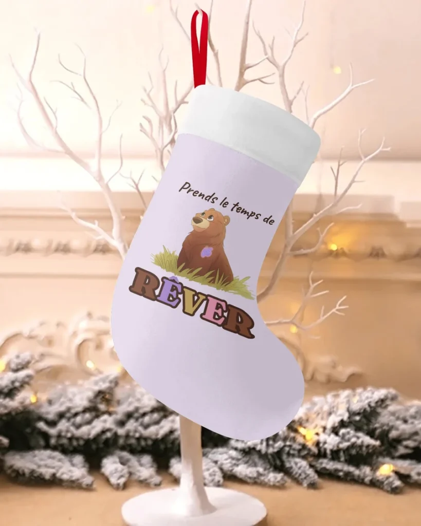 Bas de Noël personnalisé