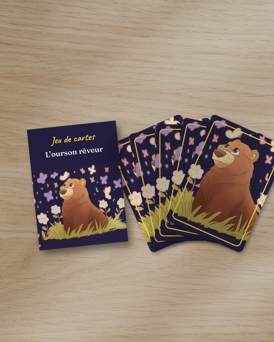 Jeu de cartes de l’ourson