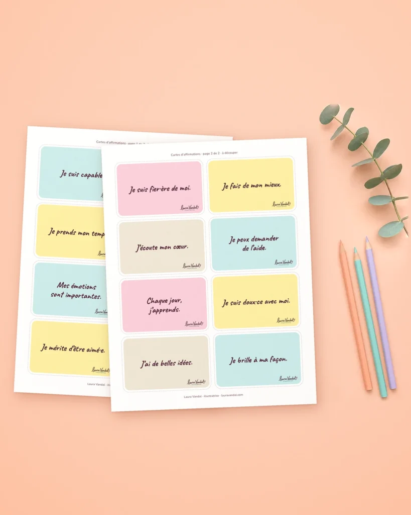 Cartes d’affirmations