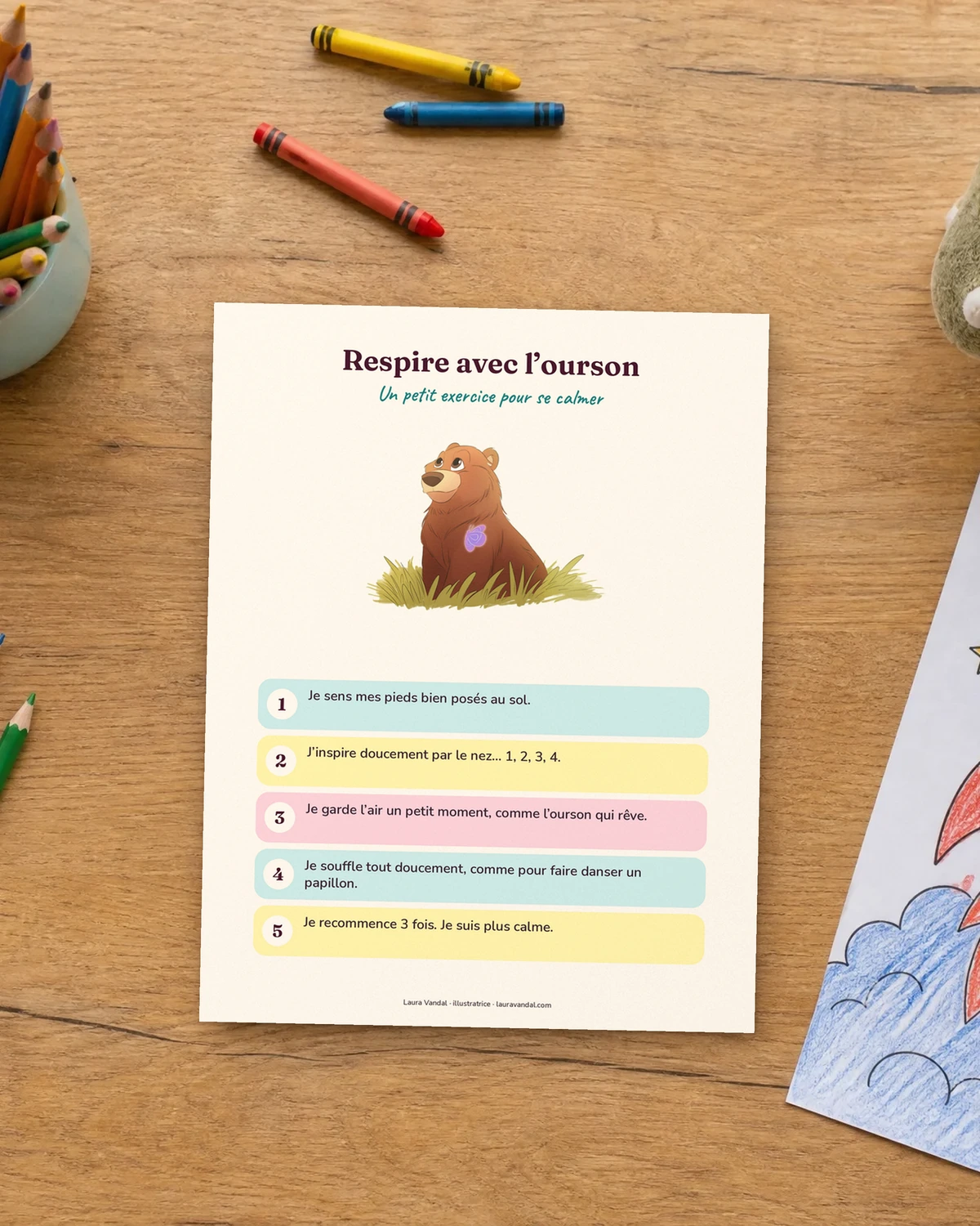 Respire avec l’ourson