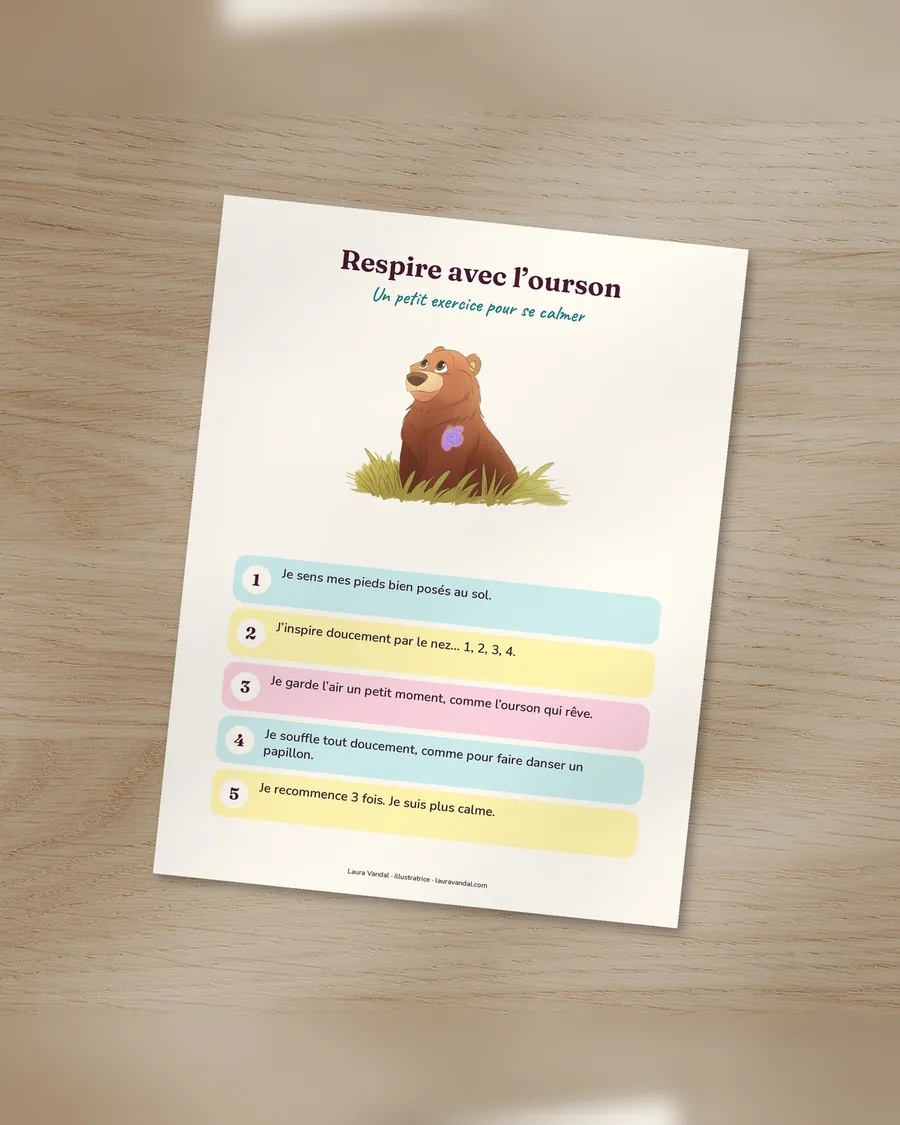 Respire avec l’ourson