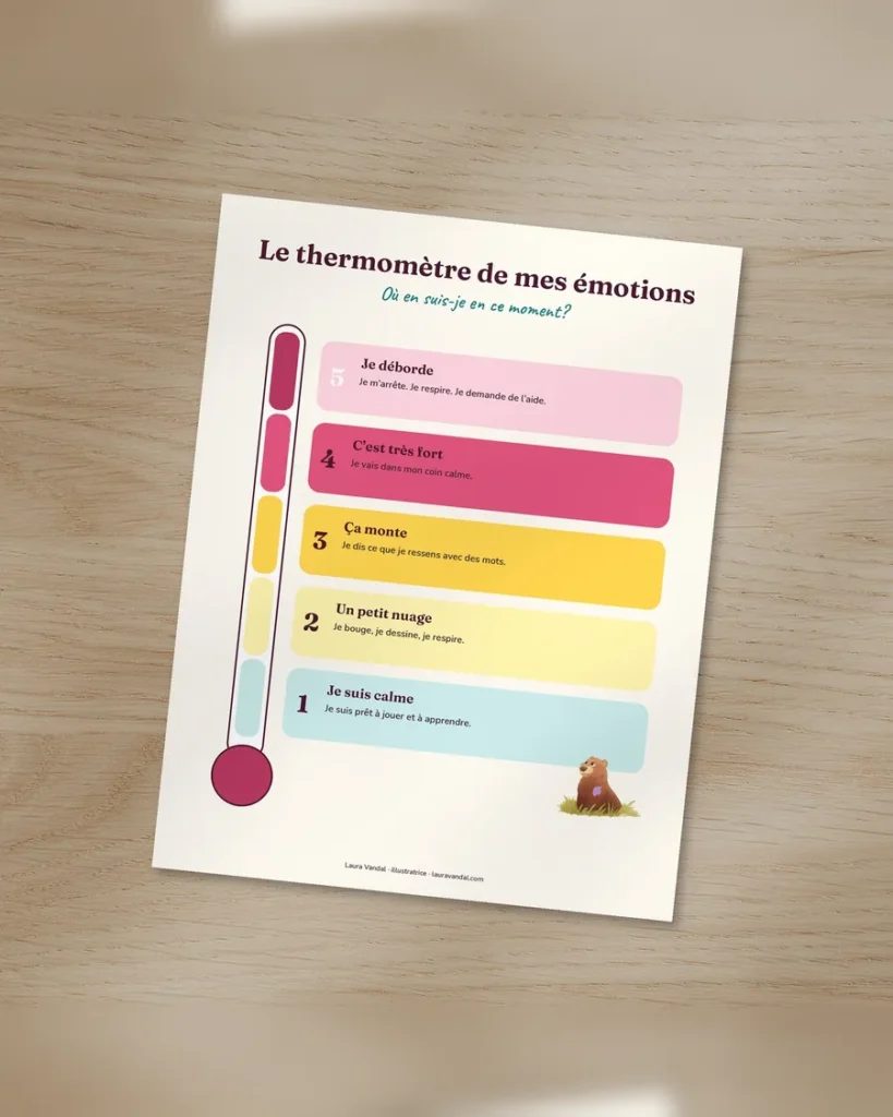 Le thermomètre de mes émotions