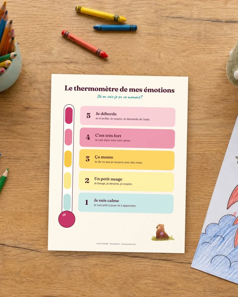 Le thermomètre de mes émotions