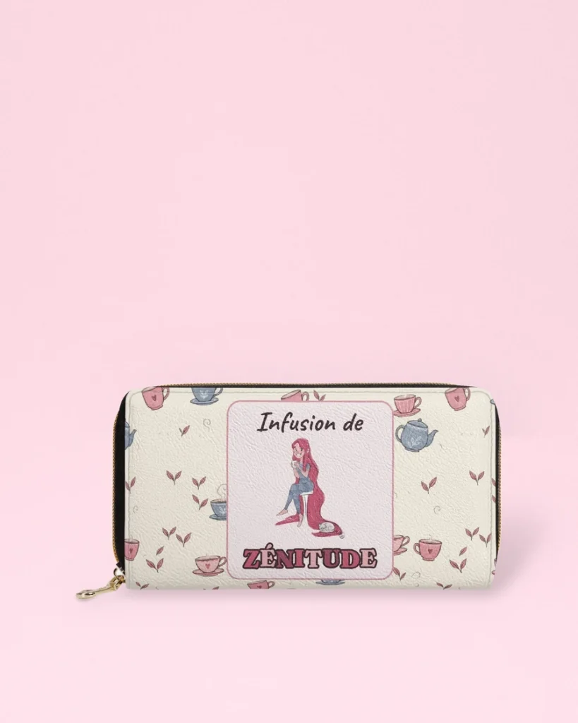 Portefeuille illustré